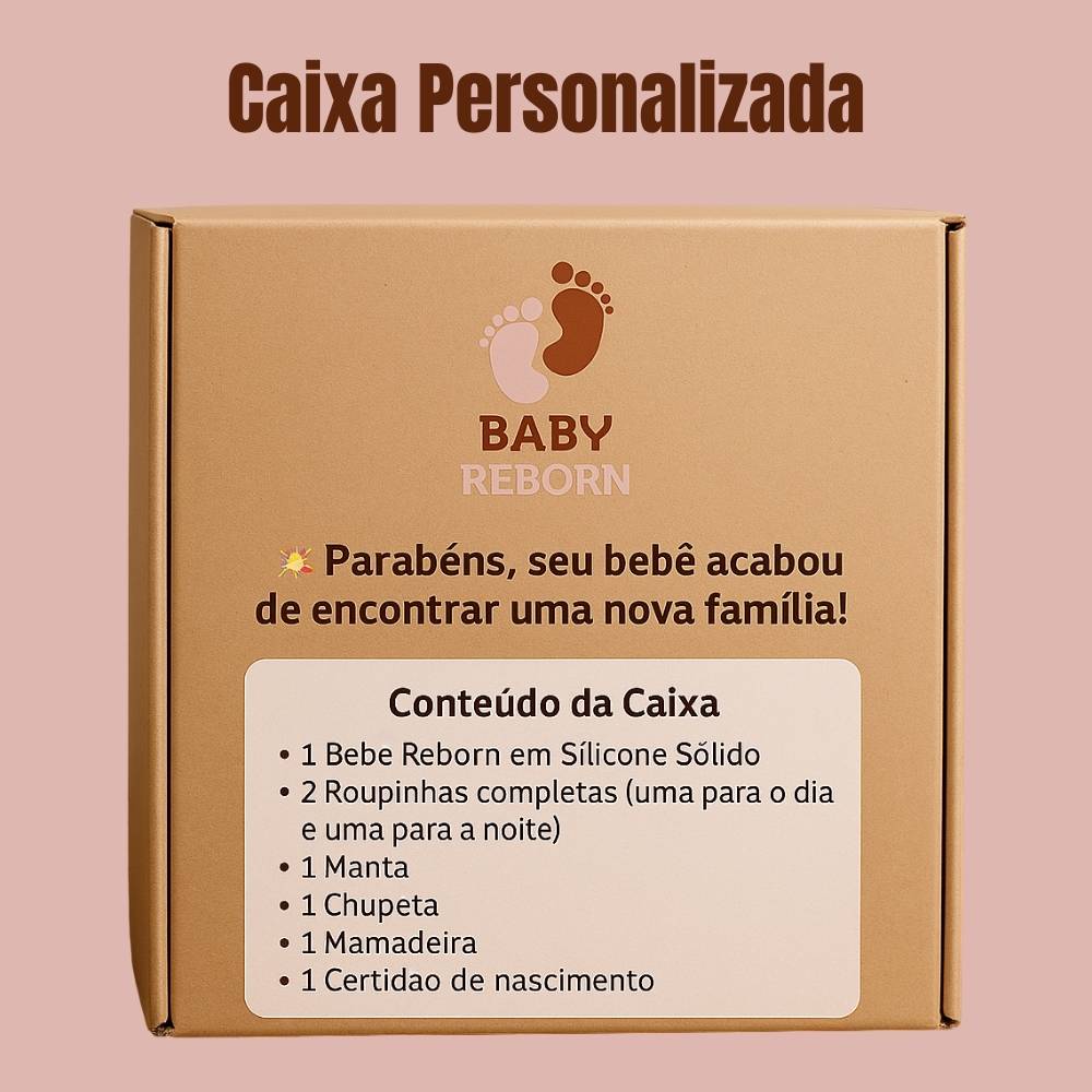 Alice Bebê Reborn Realista - Silicone Sólido + Frete Grátis